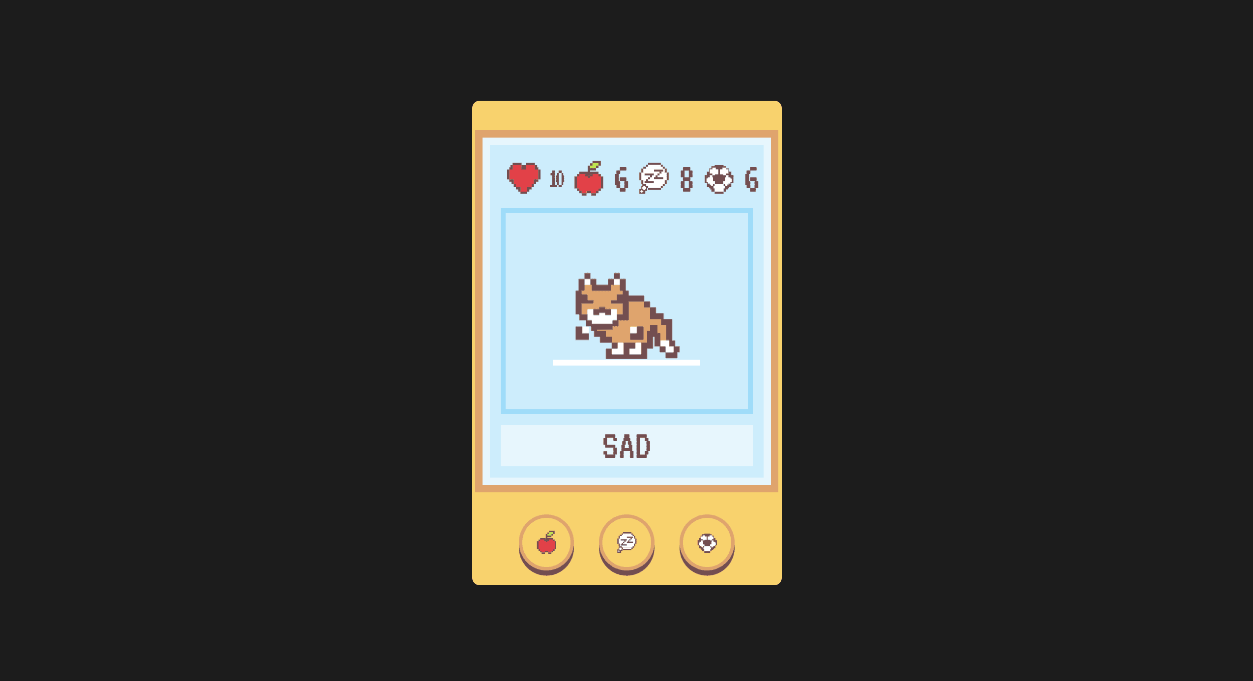 Gra Tamagotchi